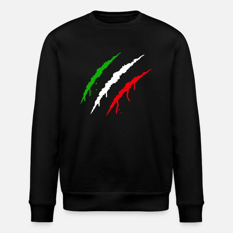 Griffes Italie - Sweat bio ROLLER Stanley/Stella Unisexe - noir