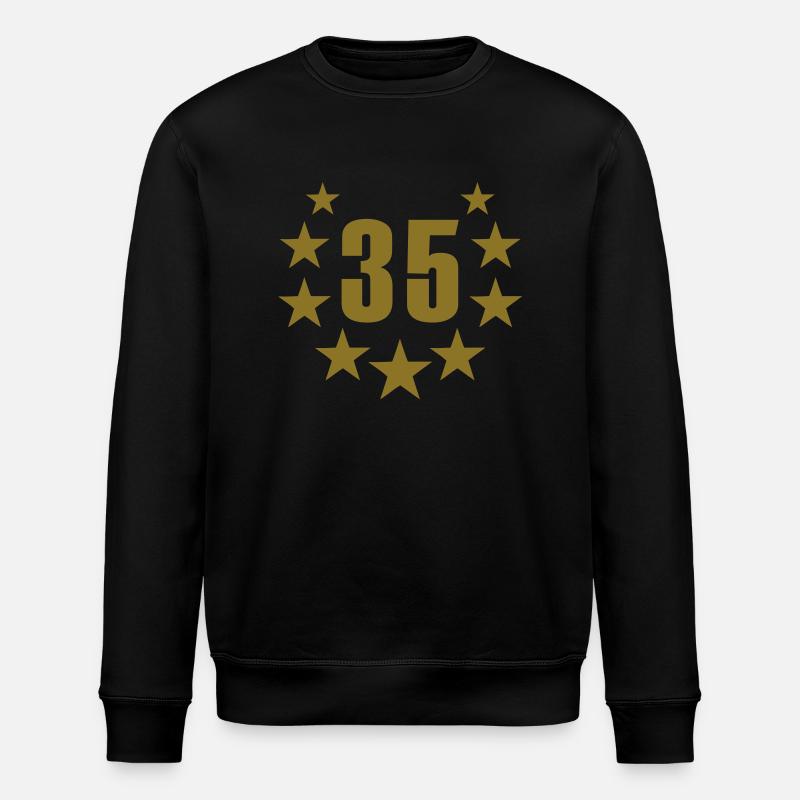 35 deluxe - Sweat bio ROLLER Stanley/Stella Unisexe - noir