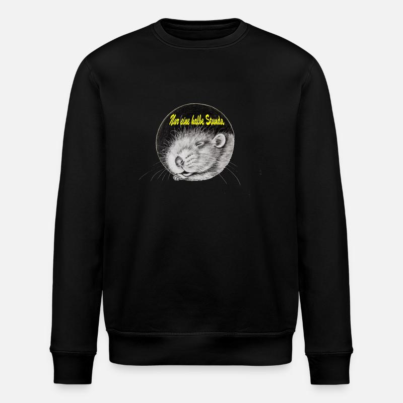 Ouzimade - Stanley/Stella Unisex Bio-Sweatshirt ROLLER - Schwarz