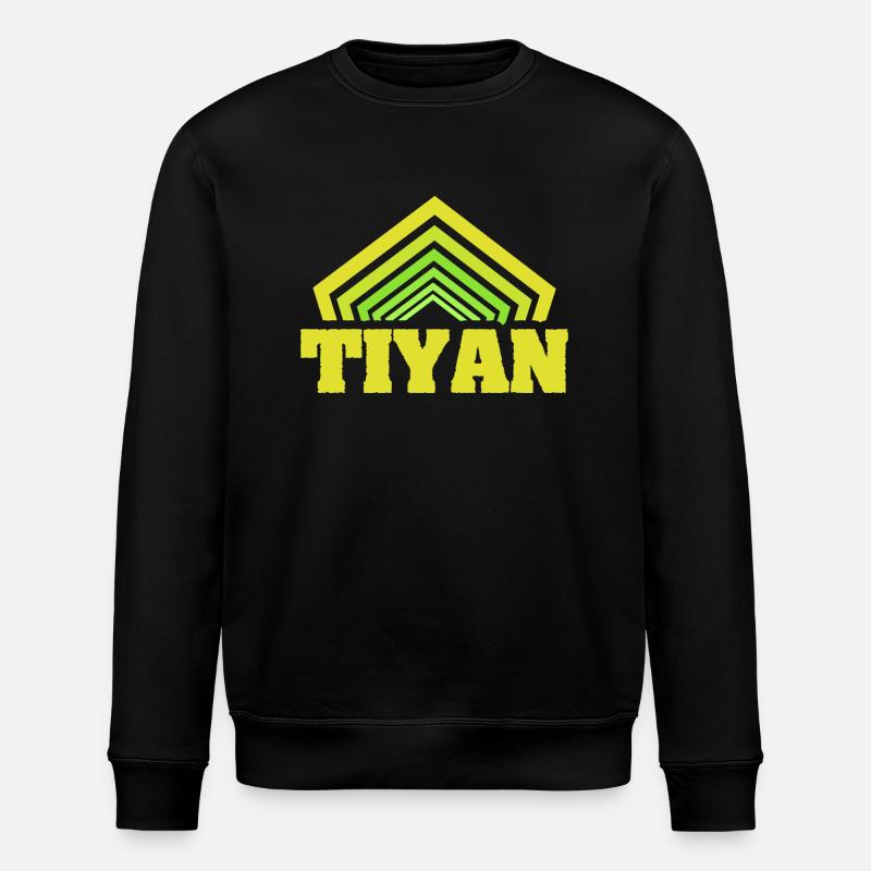 Tiyan as a given name - Stanley/Stella ROLLER Unisex Organic Sweatshirt - black