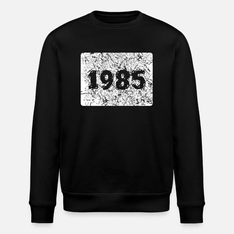 1985 1985 - Sweat bio ROLLER Stanley/Stella Unisexe - noir