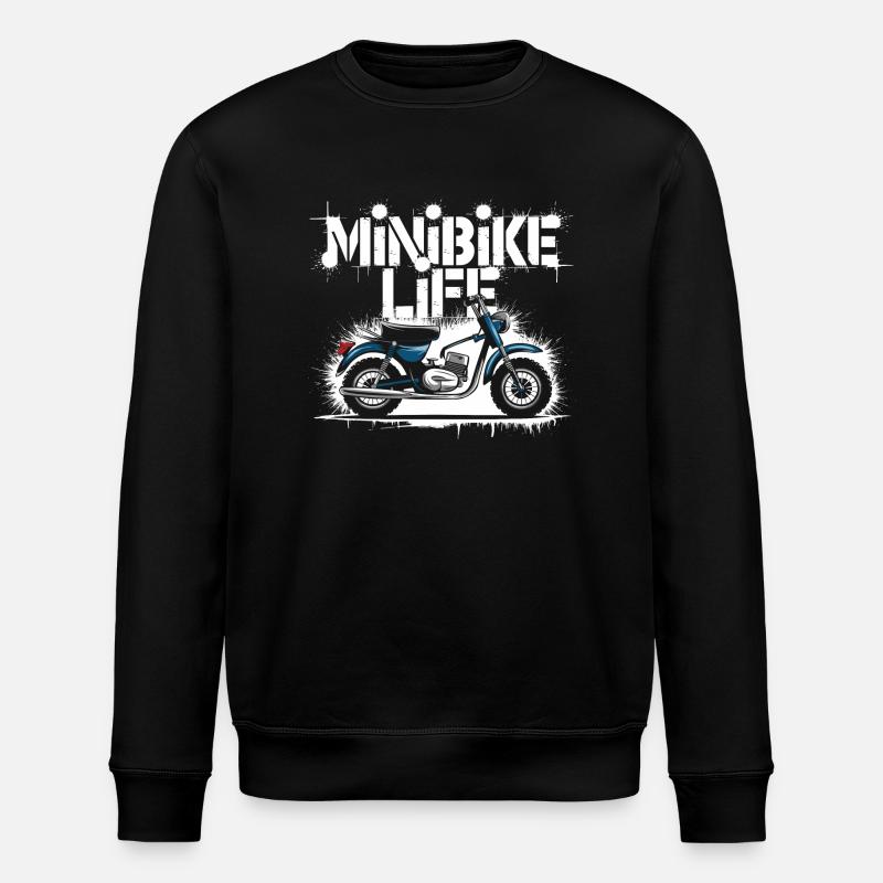 Passion pour les -motos - Sweat bio ROLLER Stanley/Stella Unisexe - noir