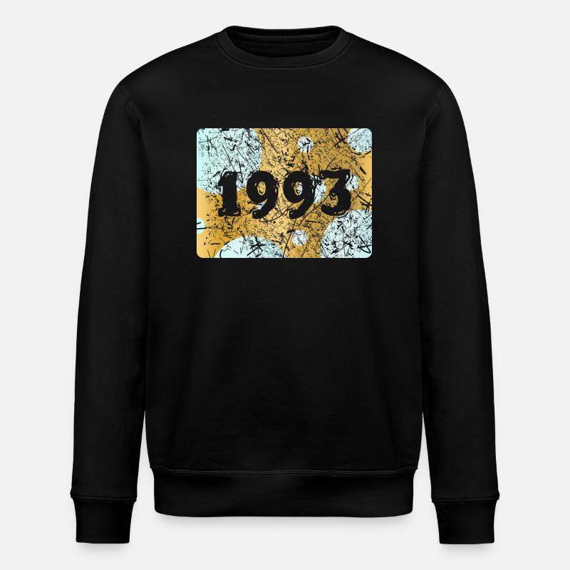 1993 1993 - Stanley/Stella Unisex Bio-Sweatshirt ROLLER - Schwarz