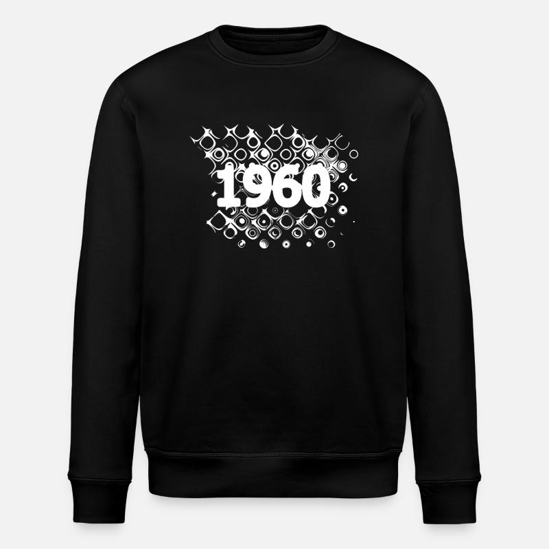Année 1960 - Sweat bio ROLLER Stanley/Stella Unisexe - noir