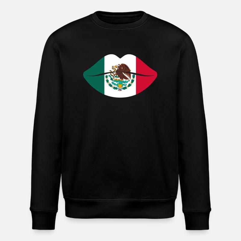 Kuss Mexiko - Stanley/Stella Unisex Bio-Sweatshirt ROLLER - Schwarz