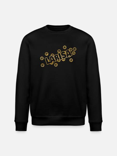 Gift for Larisa - Stanley/Stella ROLLER Unisex Organic Sweatshirt - black