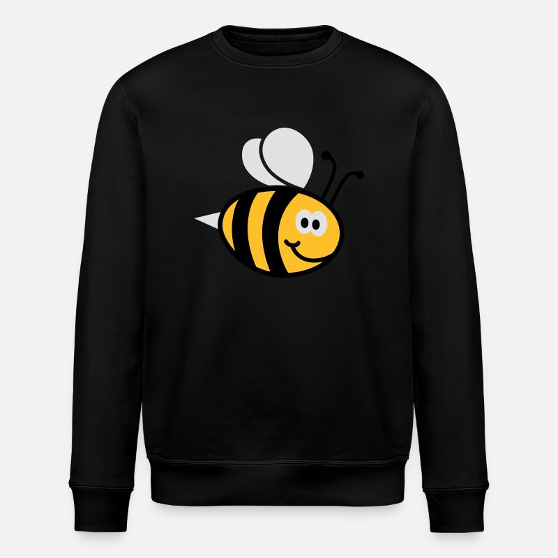 Bienchen 3C - Stanley/Stella Unisex Bio-Sweatshirt ROLLER - Schwarz