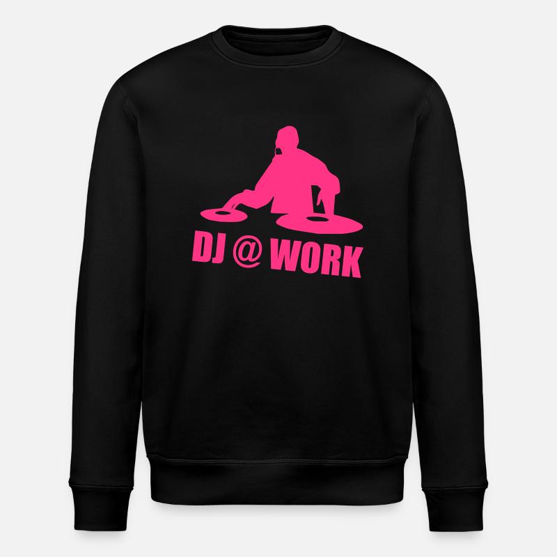 DJ @ Work - Stanley/Stella Unisex Bio-Sweatshirt ROLLER - Schwarz