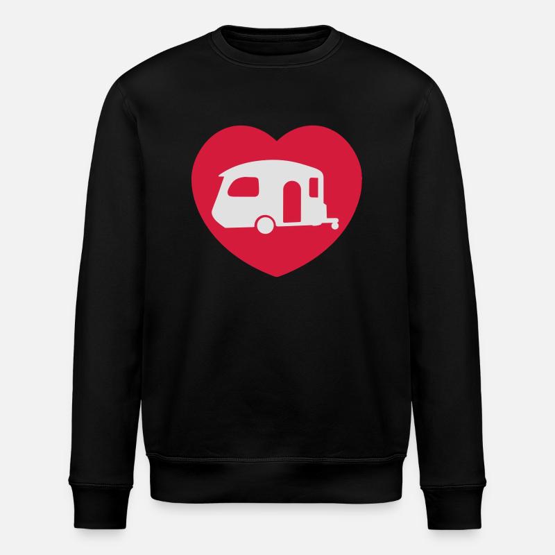 camping - Stanley/Stella Unisex Bio-Sweatshirt ROLLER - Schwarz