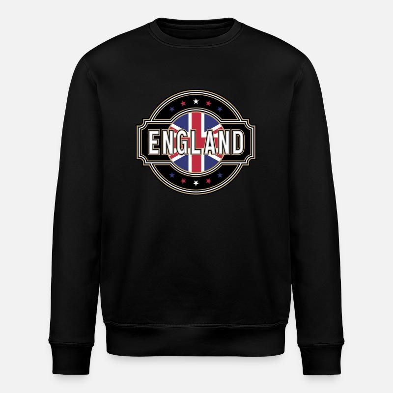 England - Stanley/Stella Unisex Bio-Sweatshirt ROLLER - Schwarz