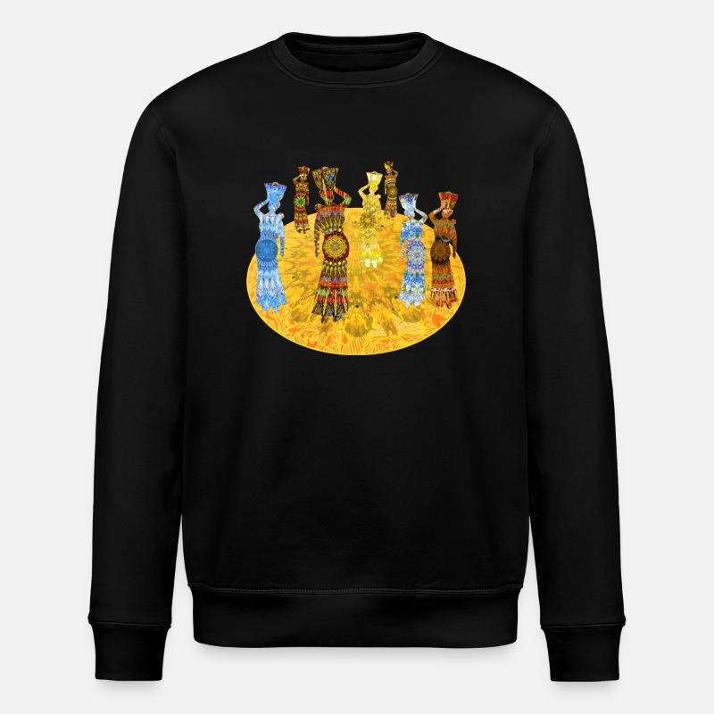 Tanzanian Lady 2023 01 - Stanley/Stella ROLLER Unisex Organic Sweatshirt - black