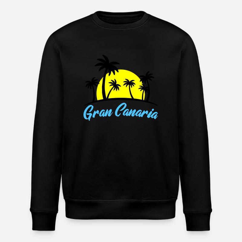 gran canaria - Stanley/Stella Unisex Bio-Sweatshirt ROLLER - Schwarz