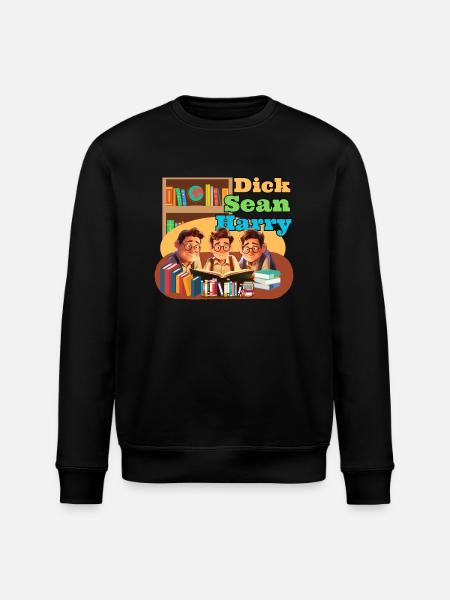 have fun with a dictionary - Stanley/Stella ROLLER Unisex Organic Sweatshirt - black