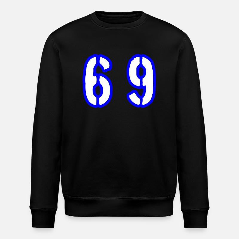 69 Symbole numérique - Sweat bio ROLLER Stanley/Stella Unisexe - noir