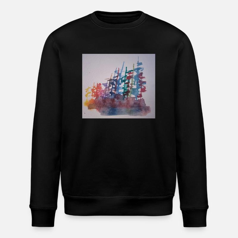 Wald - Stanley/Stella Unisex Bio-Sweatshirt ROLLER - Schwarz