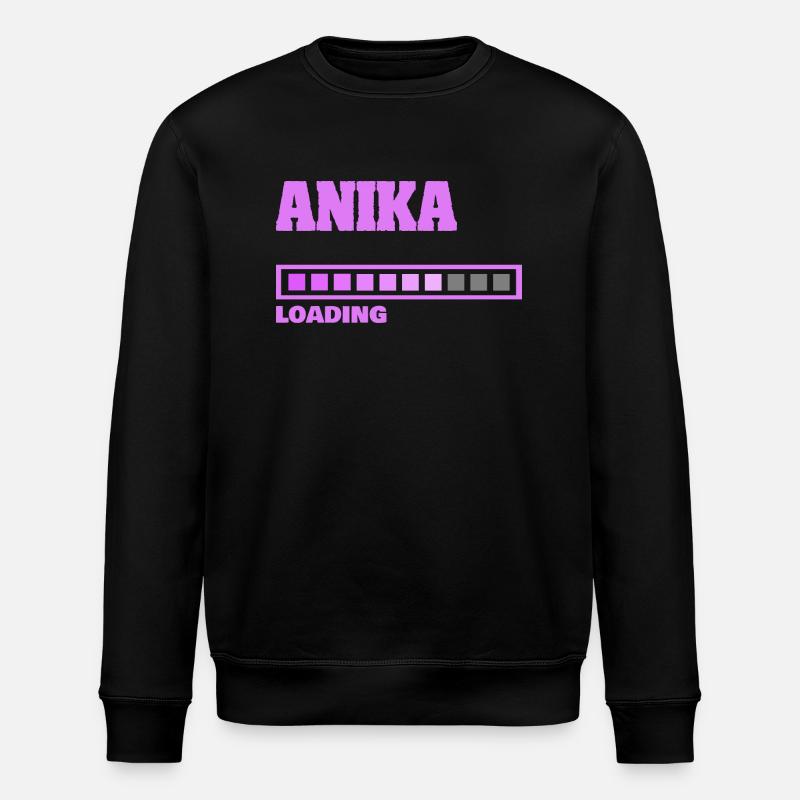 Anika bébé - Sweat bio ROLLER Stanley/Stella Unisexe - noir
