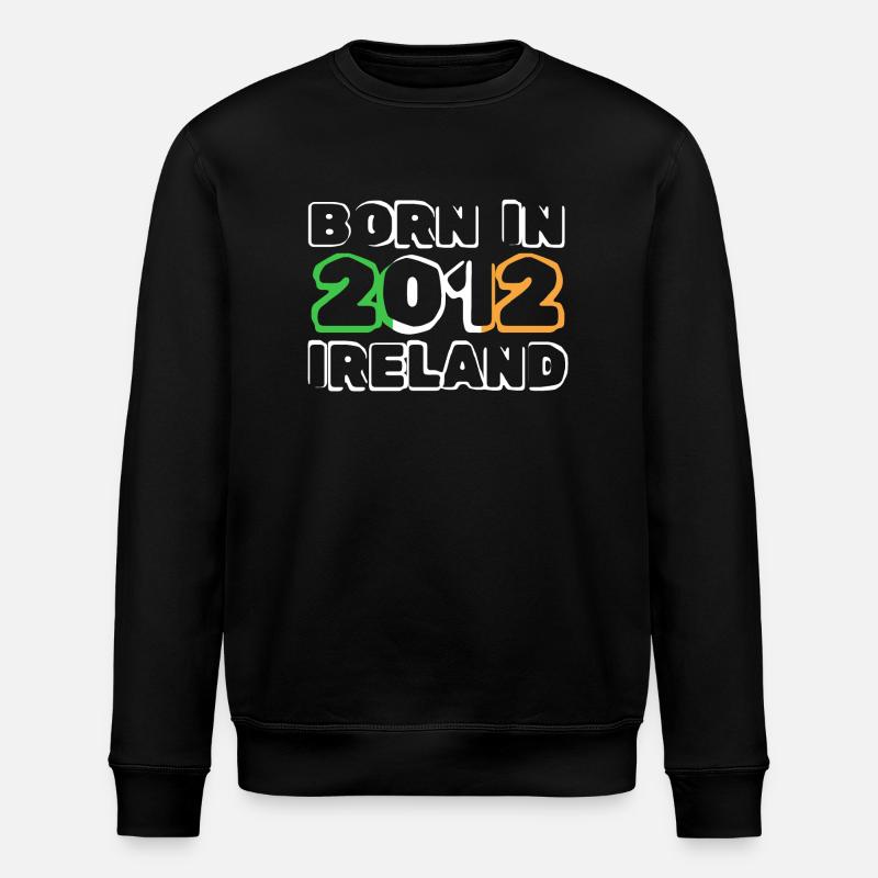 Ireland 2012 - Stanley/Stella ROLLER Unisex Organic Sweatshirt - black