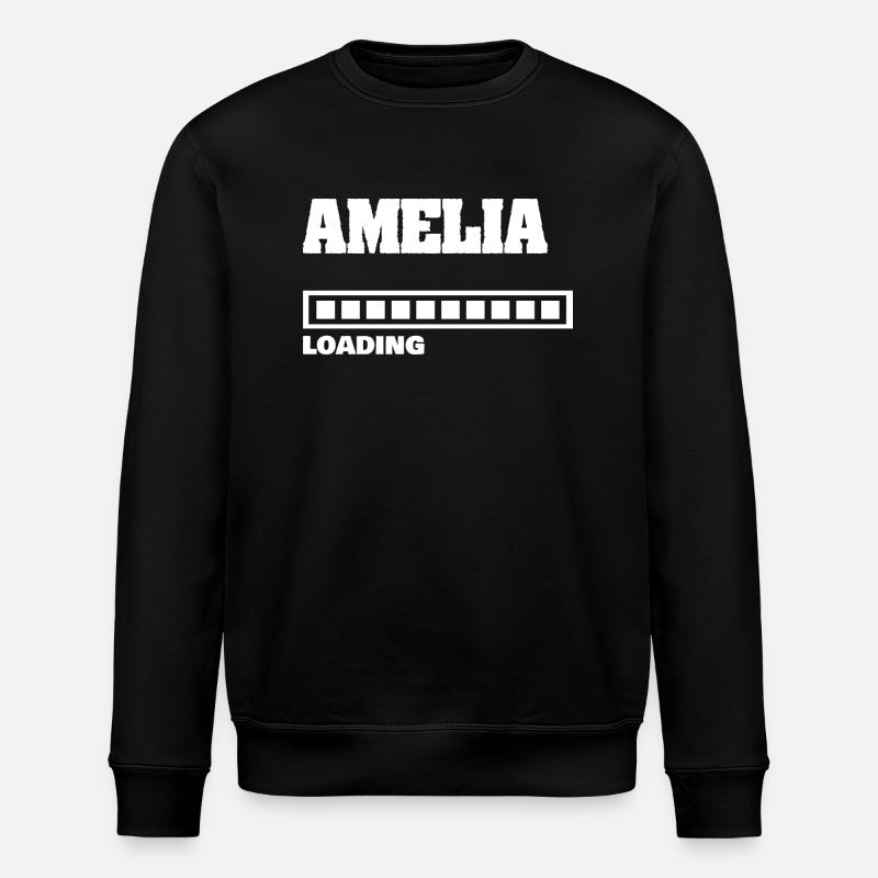 Amelia bébé - Sweat bio ROLLER Stanley/Stella Unisexe - noir