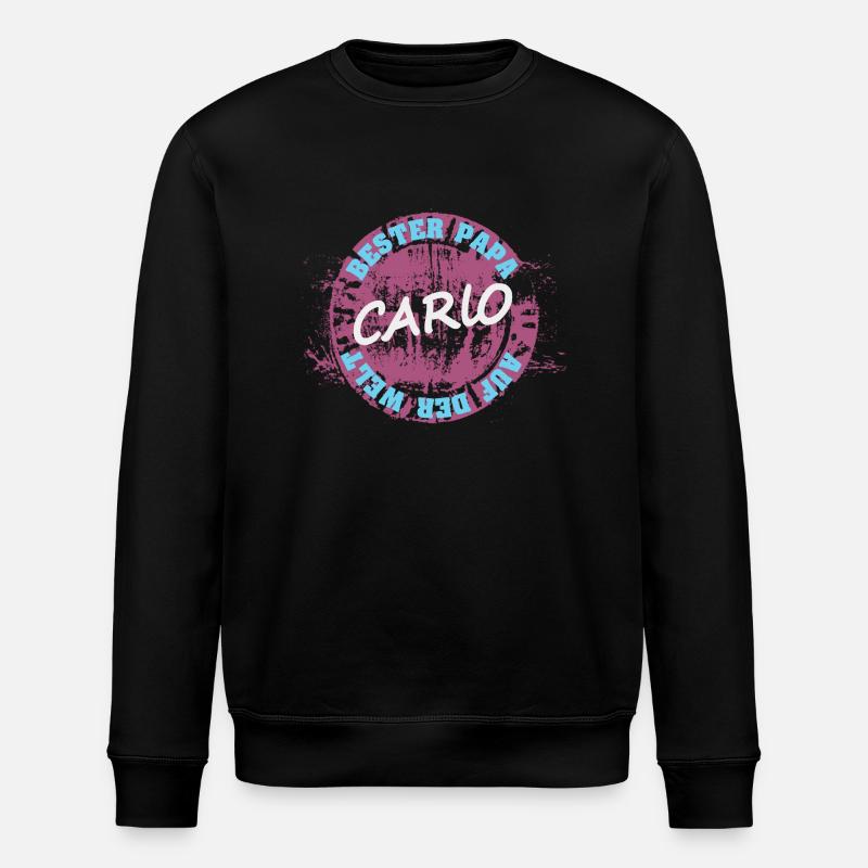 Fête des pères Carlo - Sweat bio ROLLER Stanley/Stella Unisexe - noir