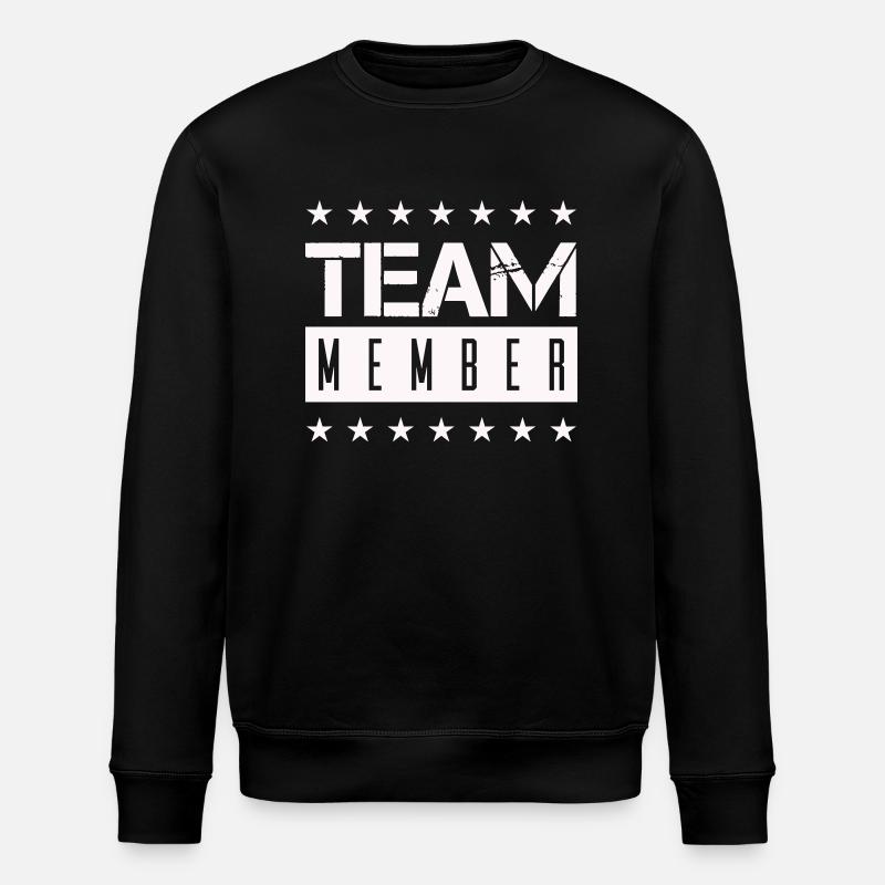 Team Member - Stanley/Stella ROLLER Unisex Organic Sweatshirt - black