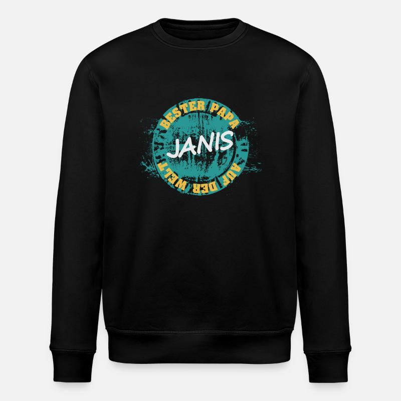 Janis - Sweat bio ROLLER Stanley/Stella Unisexe - noir