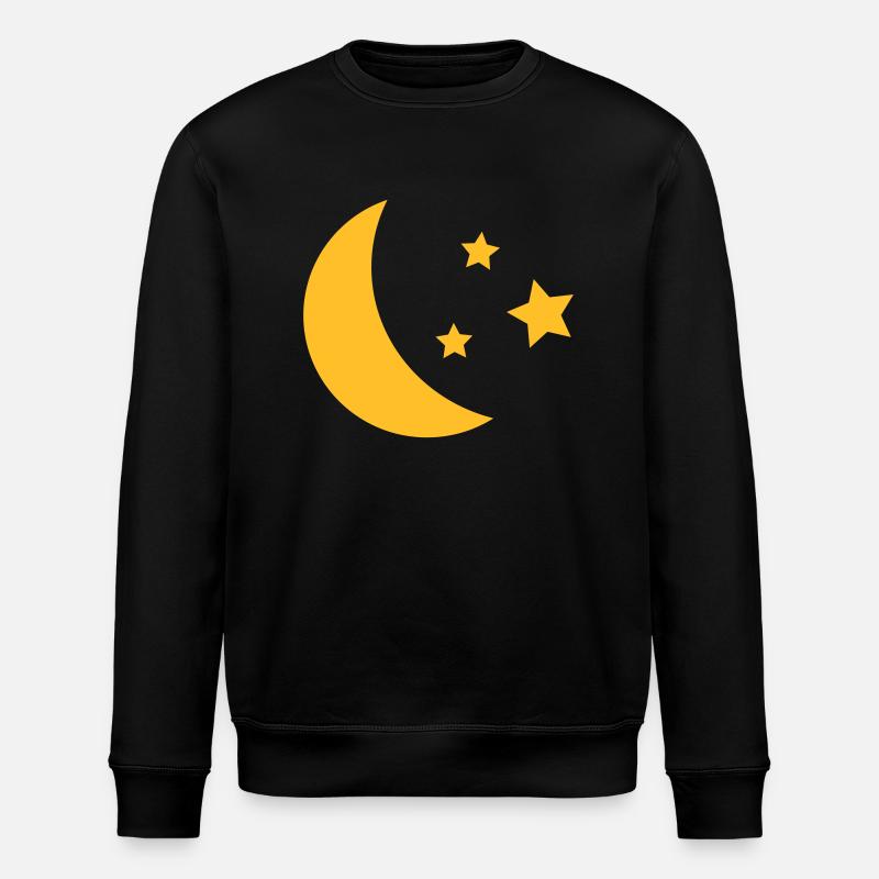 lune - Sweat bio ROLLER Stanley/Stella Unisexe - noir