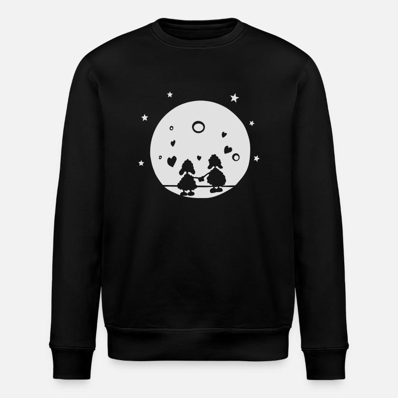 moonshine - Stanley/Stella Unisex Bio-Sweatshirt ROLLER - Schwarz