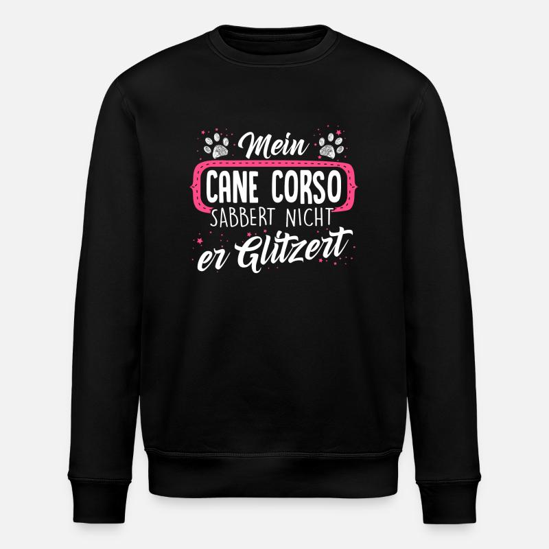 CANE-CORSO - sabber - Stanley/Stella Unisex Bio-Sweatshirt ROLLER - Schwarz