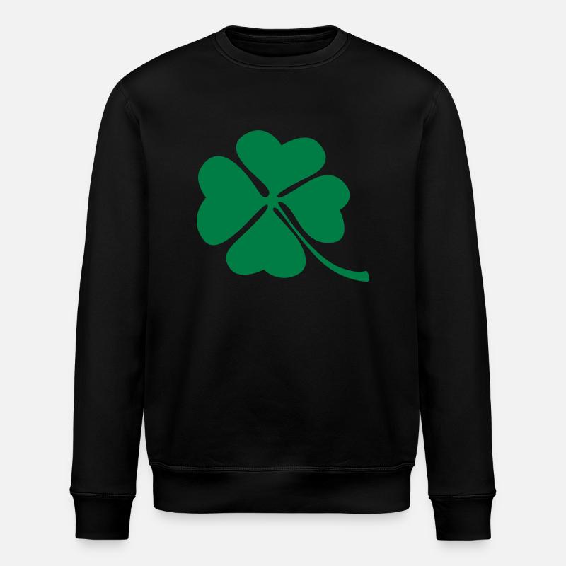 shamrock - Sweat bio ROLLER Stanley/Stella Unisexe - noir