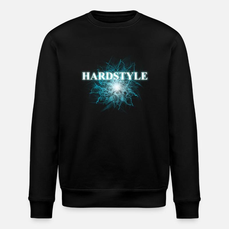hardstyle blue - Stanley/Stella Unisex Bio-Sweatshirt ROLLER - Schwarz