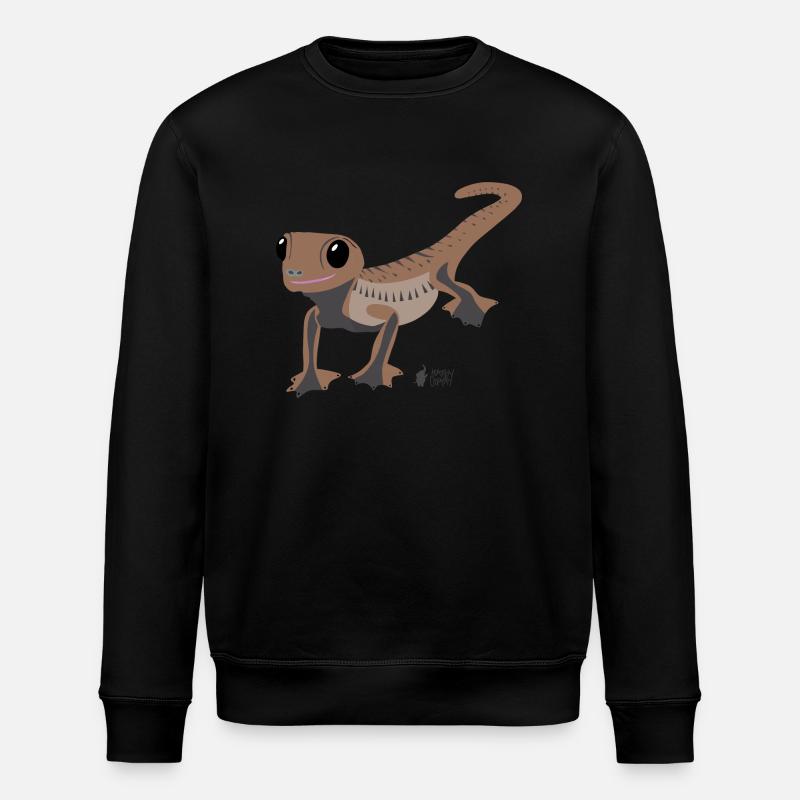 Gecko - Stanley/Stella Unisex Bio-Sweatshirt ROLLER - Schwarz