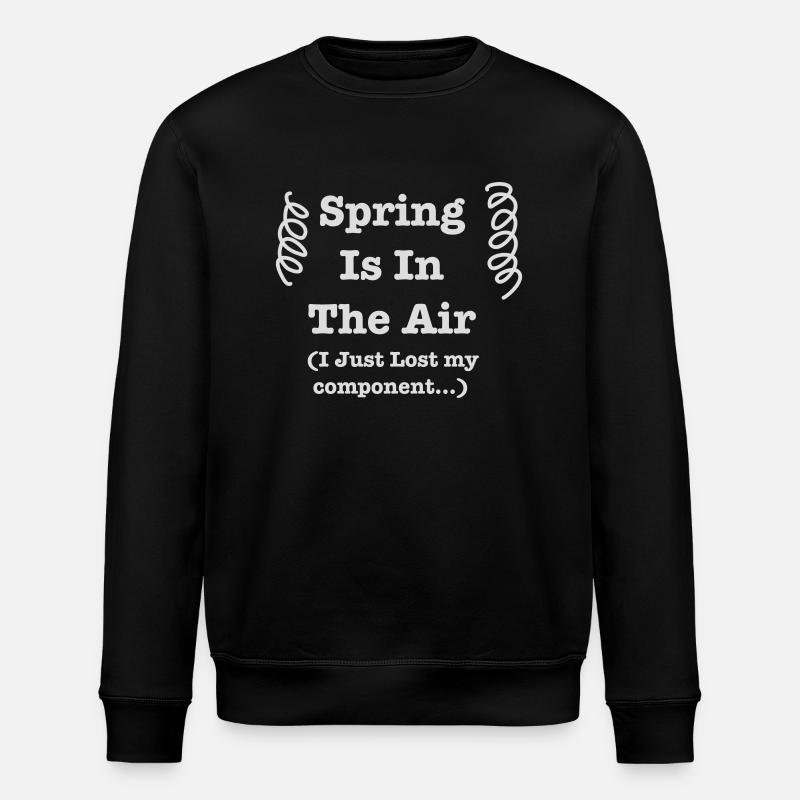 Springisin theAir 1 - Stanley/Stella ROLLER Unisex Organic Sweatshirt - black