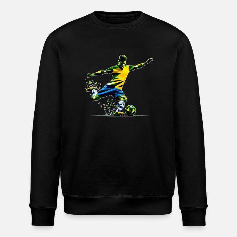 Football Brésil - Sweat bio ROLLER Stanley/Stella Unisexe - noir