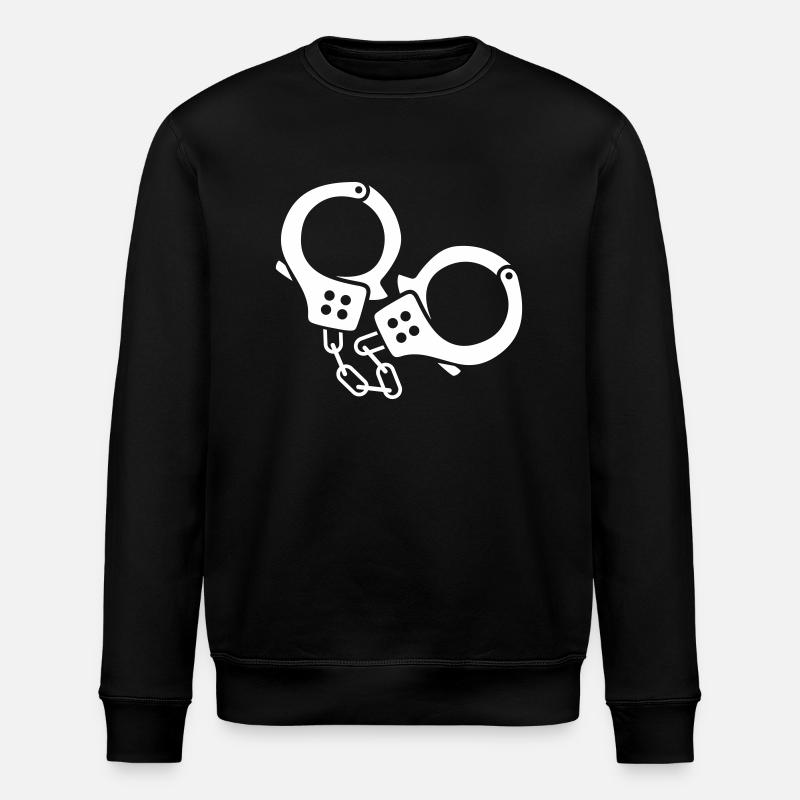 menottes - Sweat bio ROLLER Stanley/Stella Unisexe - noir