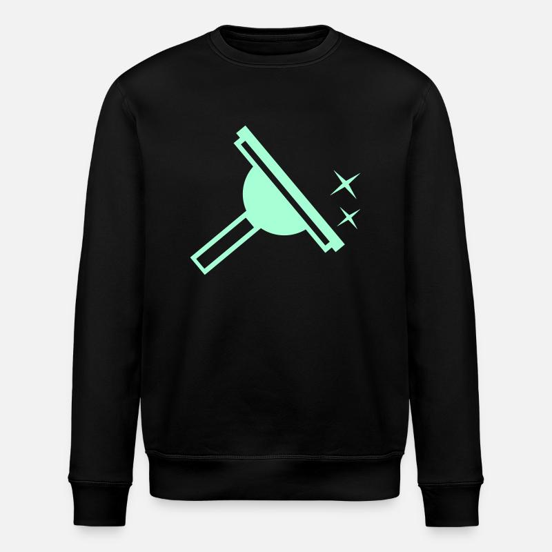 Fenster Reiniger - Stanley/Stella Unisex Bio-Sweatshirt ROLLER - Schwarz