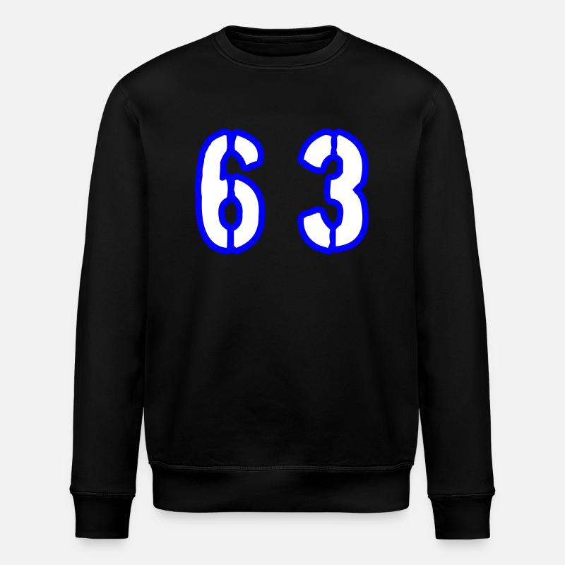 63 Symbole numérique - Sweat bio ROLLER Stanley/Stella Unisexe - noir