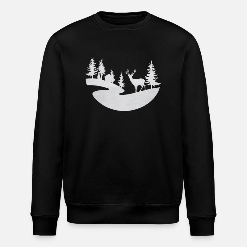 hiver - Sweat bio ROLLER Stanley/Stella Unisexe - noir