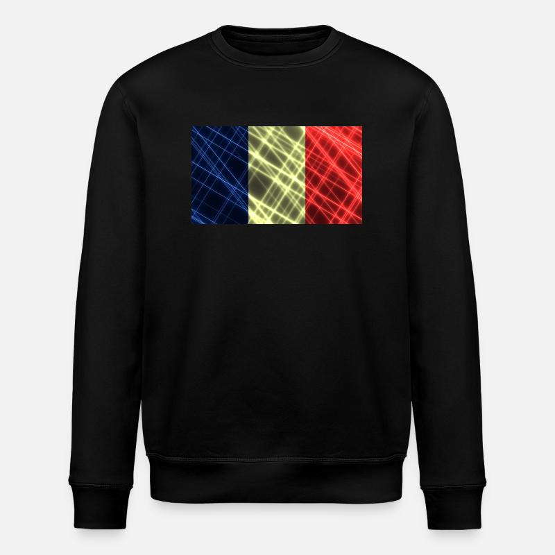 Mayotte as Mayotte - Stanley/Stella ROLLER Unisex Organic Sweatshirt - black