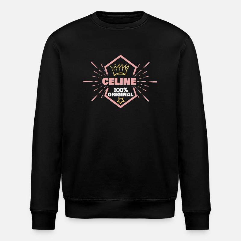 Celine - Stanley/Stella ROLLER Unisex Organic Sweatshirt - black