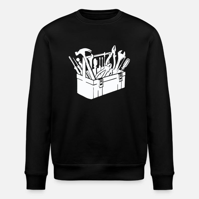 Tool Toolbox - Stanley/Stella ROLLER Unisex Organic Sweatshirt - black
