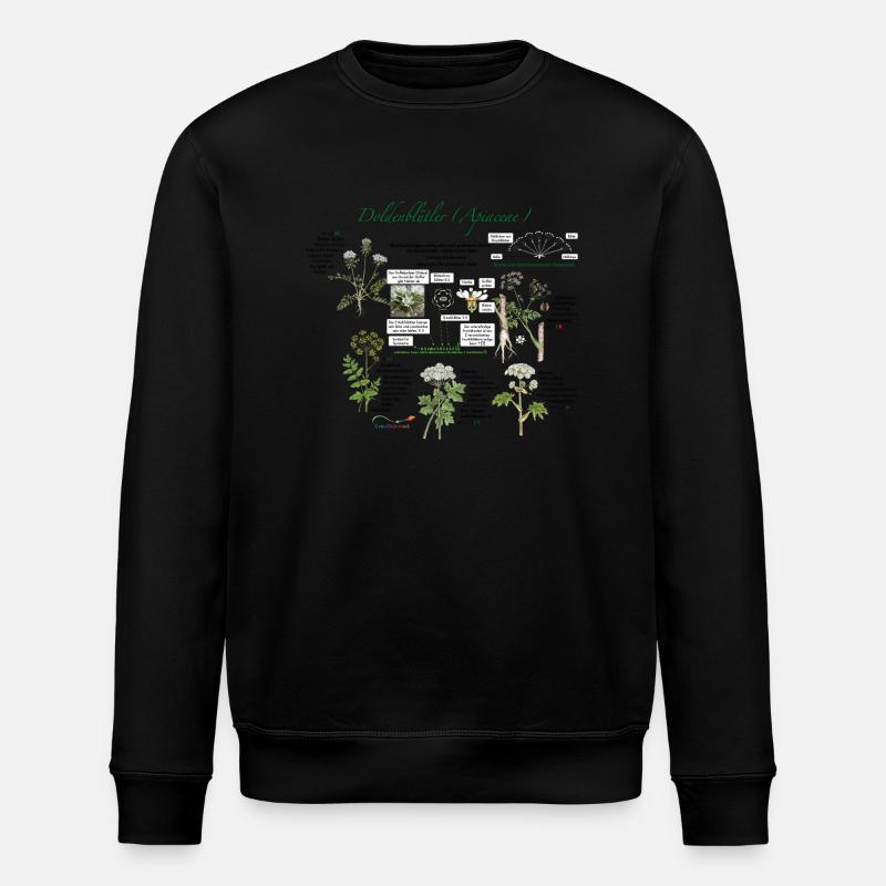 Doldengewächs - Stanley/Stella Unisex Bio-Sweatshirt ROLLER - Schwarz