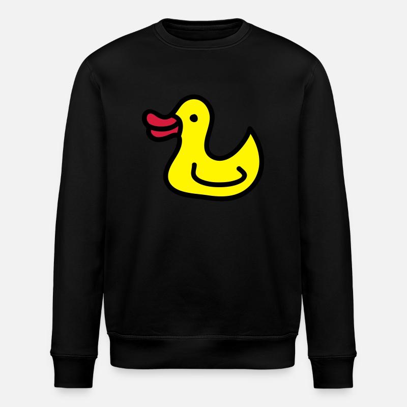 Duck - duck 3 - Stanley/Stella ROLLER Unisex Organic Sweatshirt - black