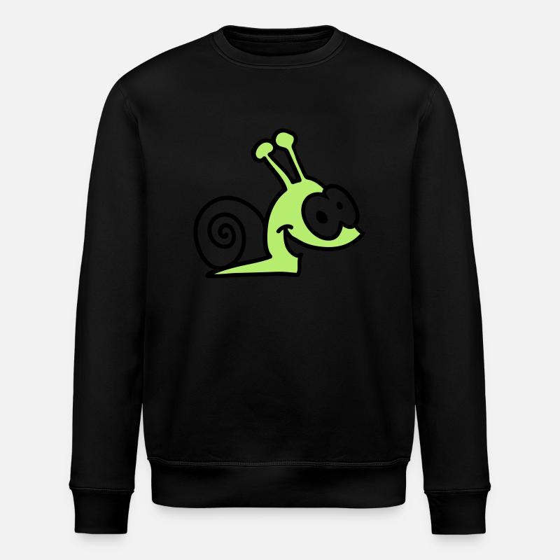 escargot drôle - Sweat bio ROLLER Stanley/Stella Unisexe - noir