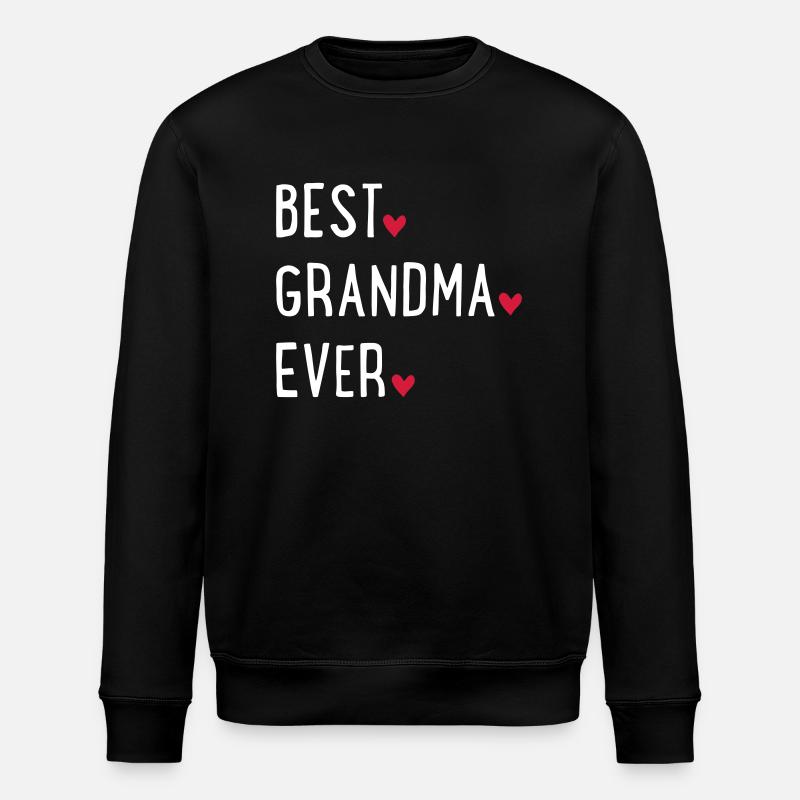 grand-mère - Sweat bio ROLLER Stanley/Stella Unisexe - noir