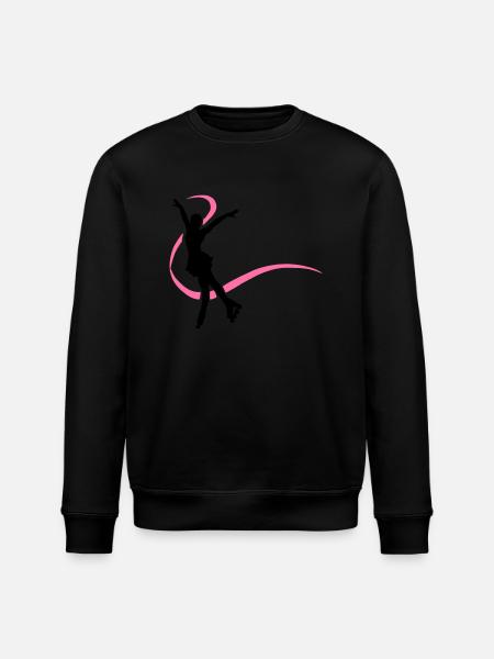 Silhouette patineuse inline - Sweat bio ROLLER Stanley/Stella Unisexe - noir