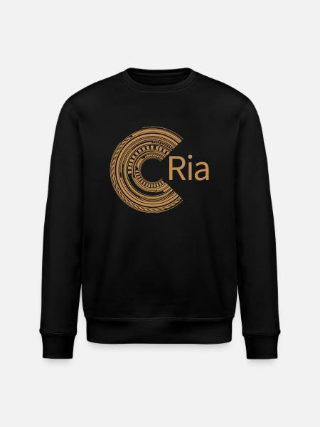 Pour Ria - Sweat bio ROLLER Stanley/Stella Unisexe - noir