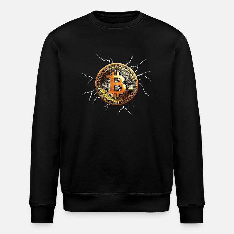 Bitcoin - Roi des crypto-monnaies - Sweat bio ROLLER Stanley/Stella Unisexe - noir