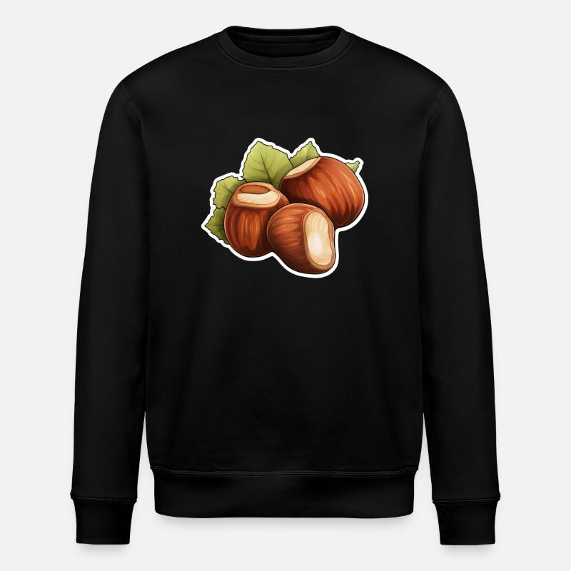 Hazelnuts 3 pieces - Stanley/Stella ROLLER Unisex Organic Sweatshirt - black