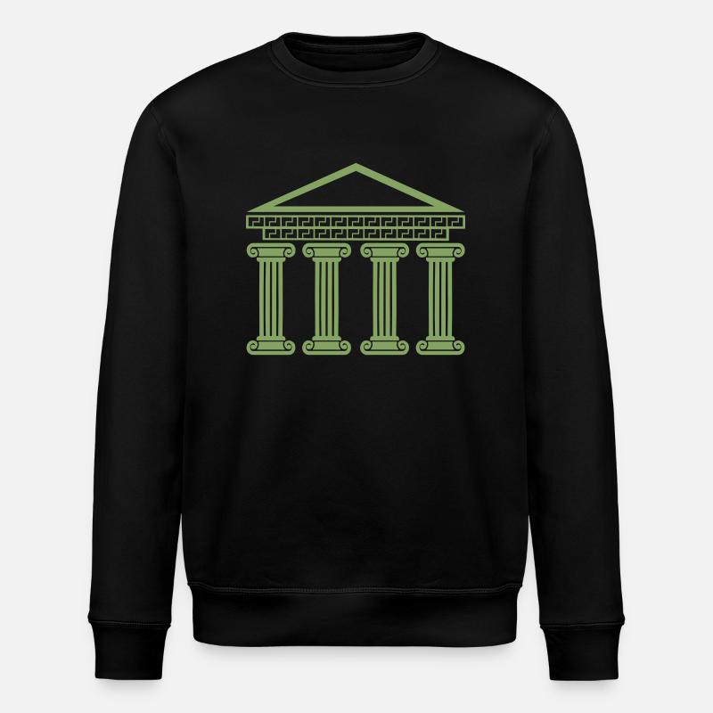 Édifice antique grec - Sweat bio ROLLER Stanley/Stella Unisexe - noir