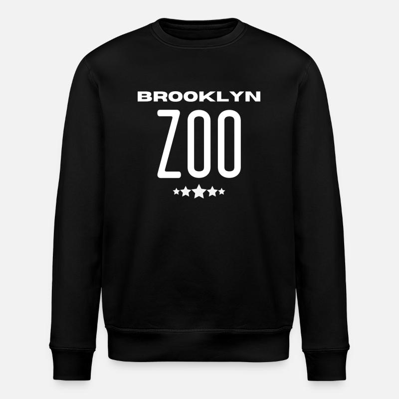 BROOKLYN ZOO! - Stanley/Stella ROLLER Unisex Organic Sweatshirt - black